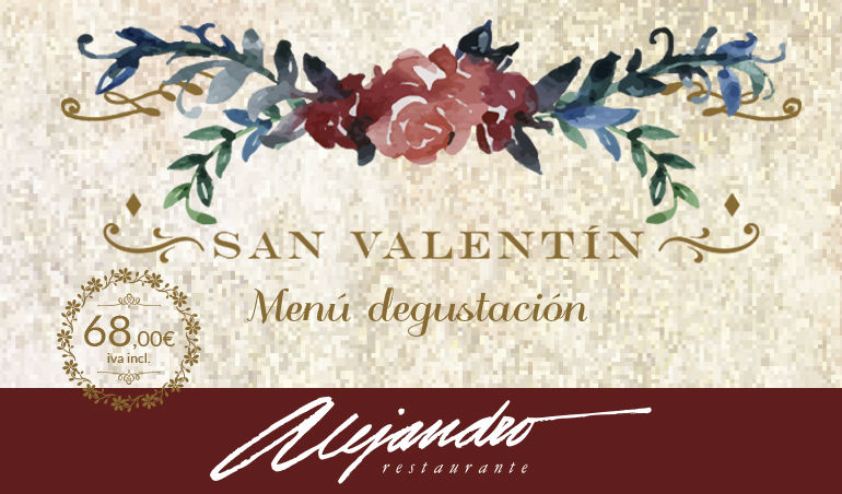 Menu San Valentin Restaurantes Almeria